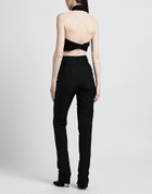 Capasa Milano Womens Pants in Black