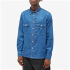 Paul Smith Men's Denim Shirt in Blue