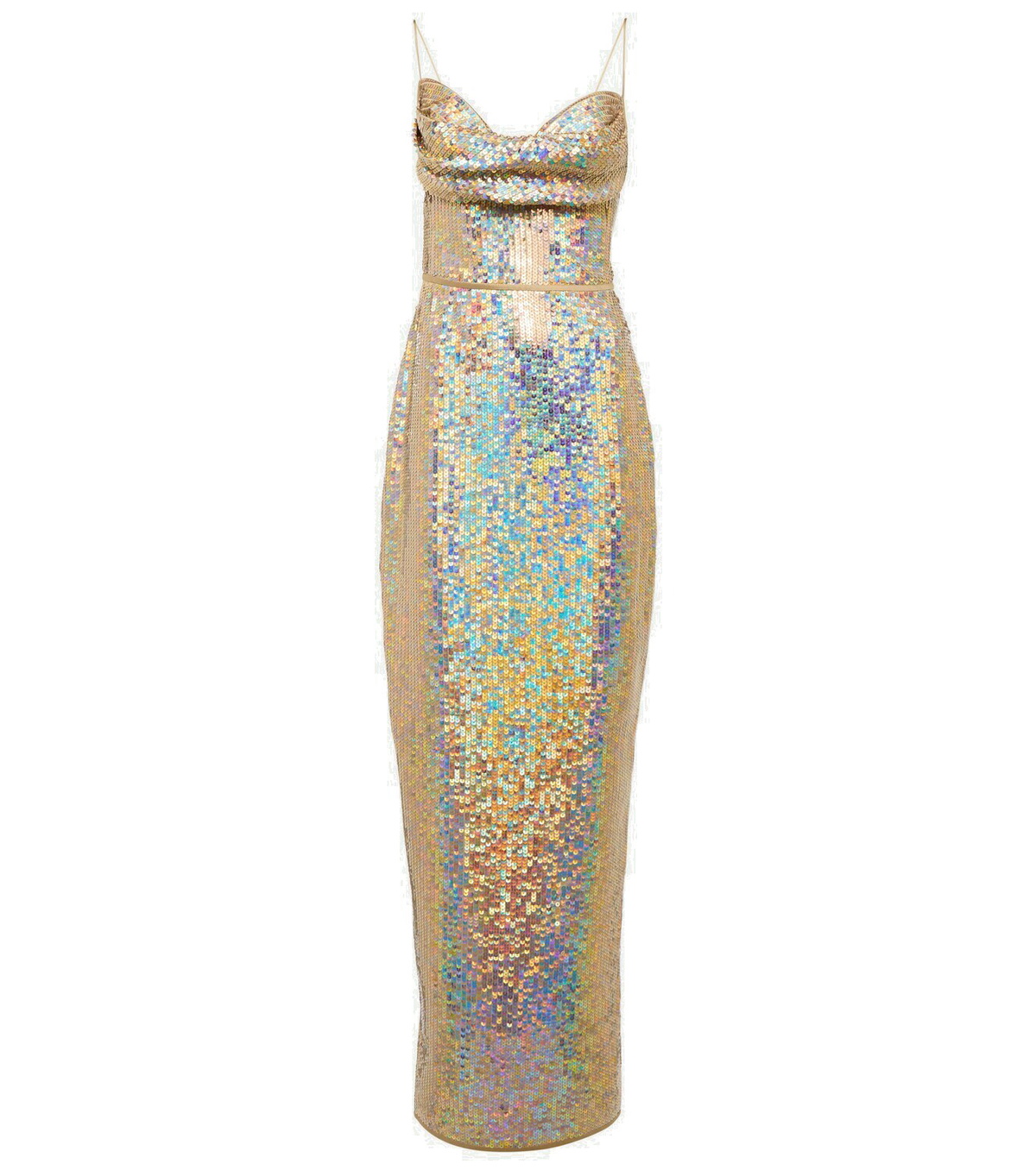 Rasario Sequin-embellished gown Rasario