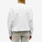 Joah Brown Women's Classic Crew Sweat in Pearl Grey
