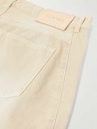LOEWE - Paula's Ibiza Barrel-Leg Cotton-Twill Trousers - Neutrals