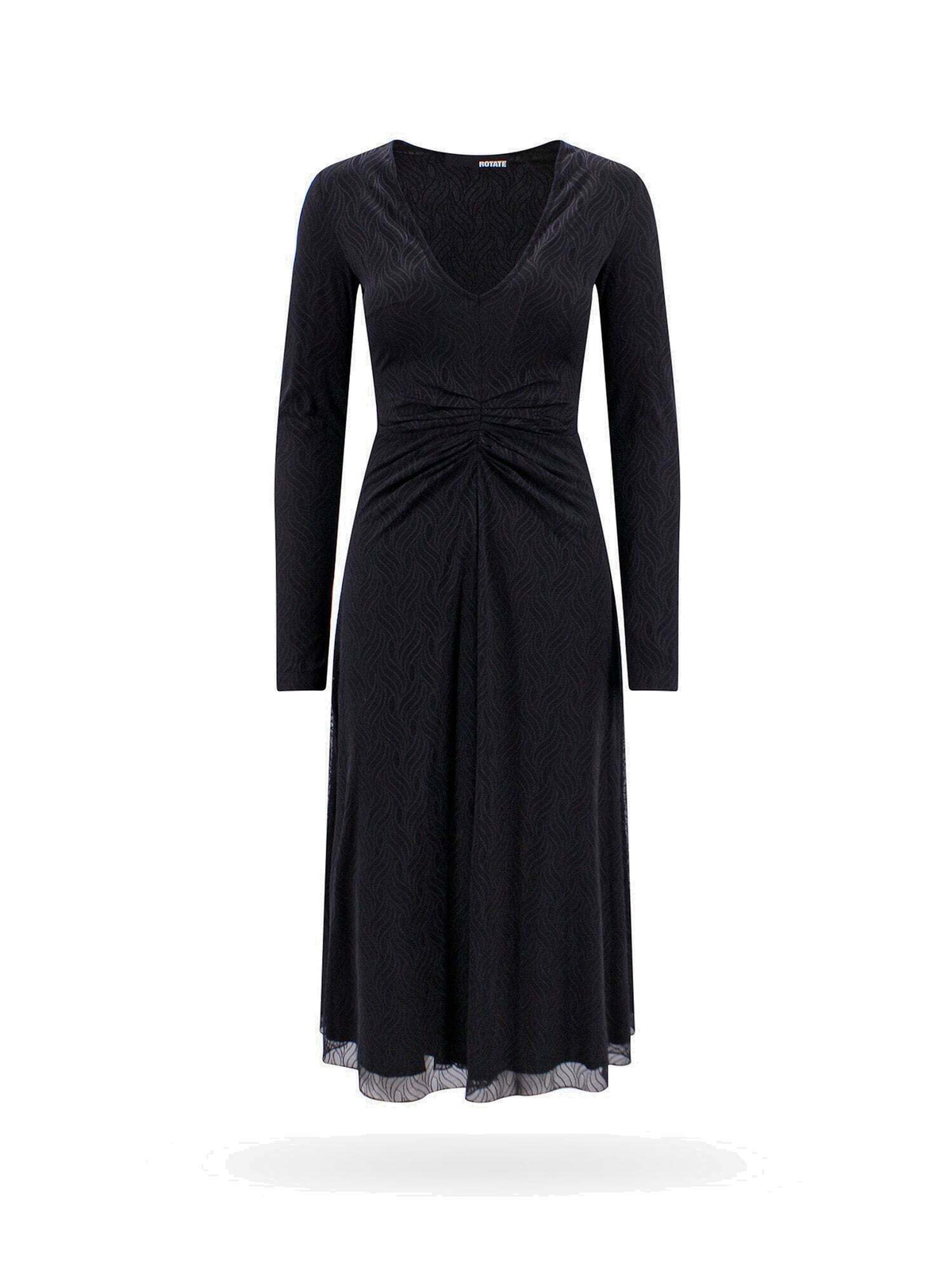 Rotate Dress Black Womens Rotate