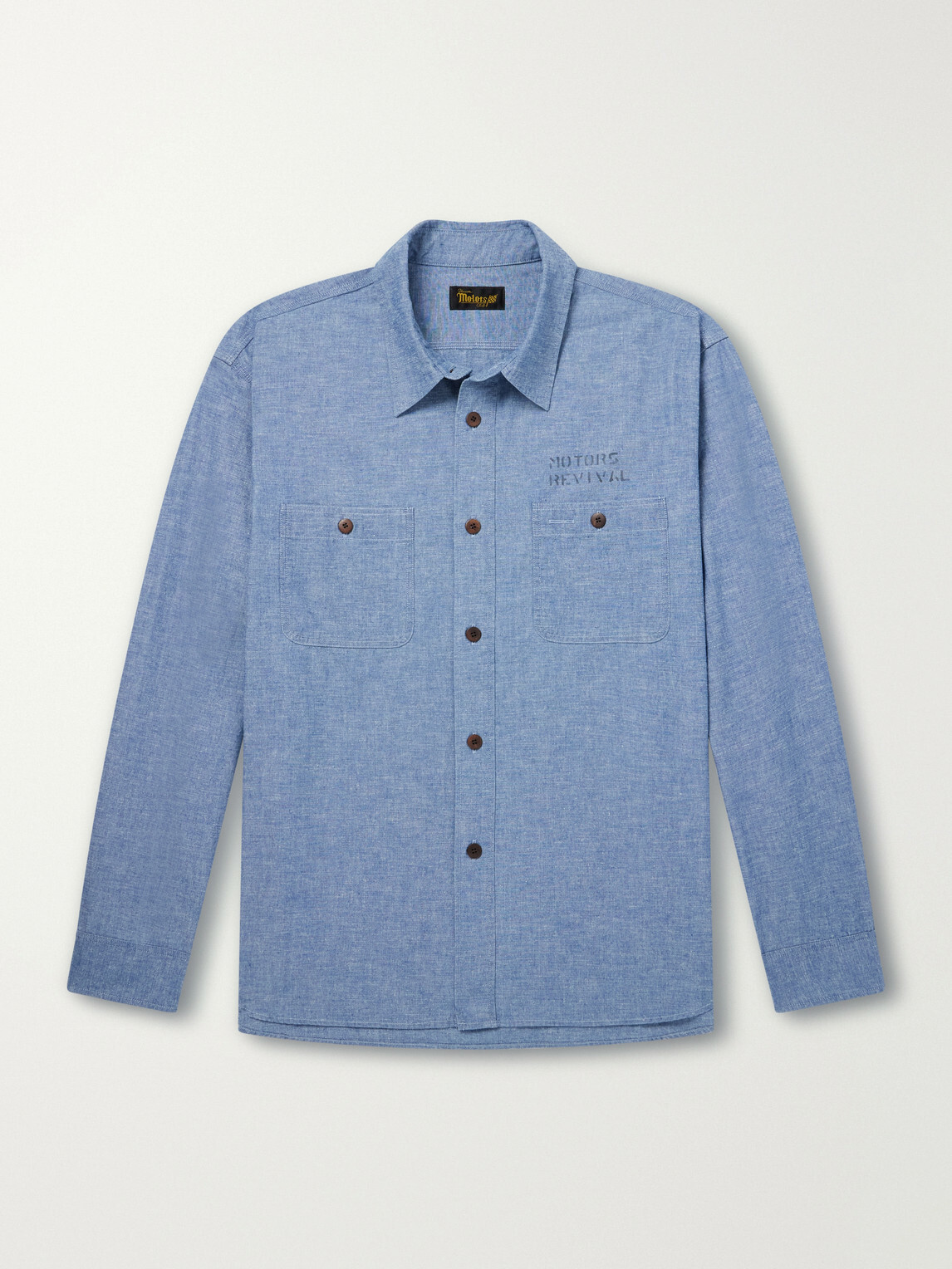 Visvim - Briggs Cotton-Chambray Shirt - Blue