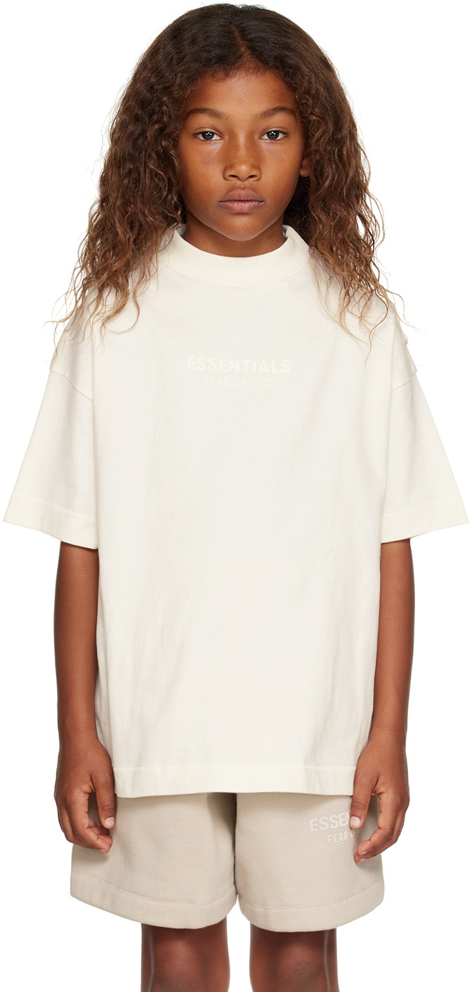 Fear of God ESSENTIALS Kids Off-White Bonded T-Shirt Fear Of God Essentials