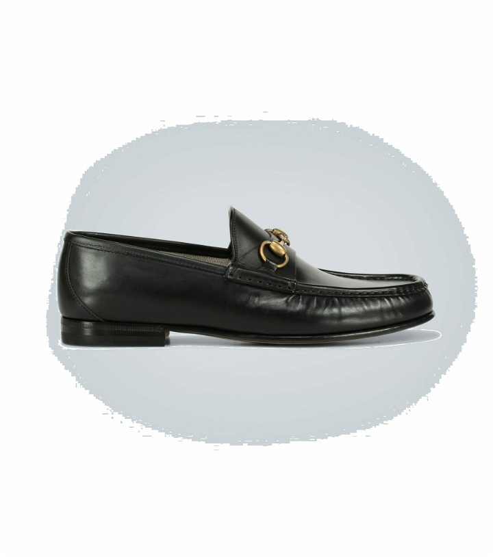 Photo: Gucci - Horsebit leather loafers