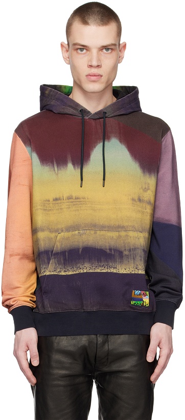 Photo: Paul Smith Multicolor Abstract Paint Hoodie