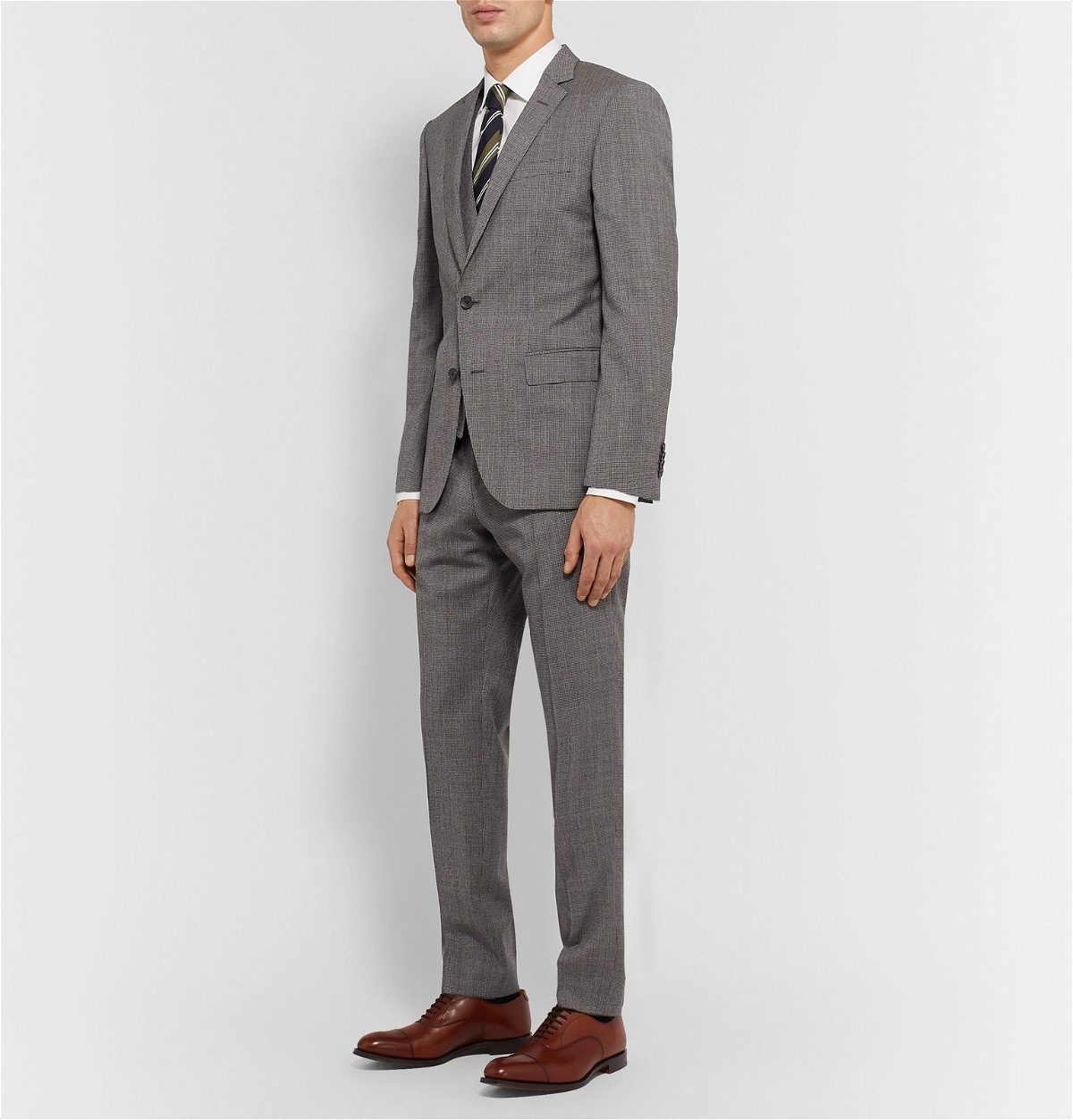 Hugo by Boss Men's Modern-Fit Wool Blend Check Suit Trousers | CoolSprings  Galleria