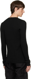 Julius Black Skinny Sweater