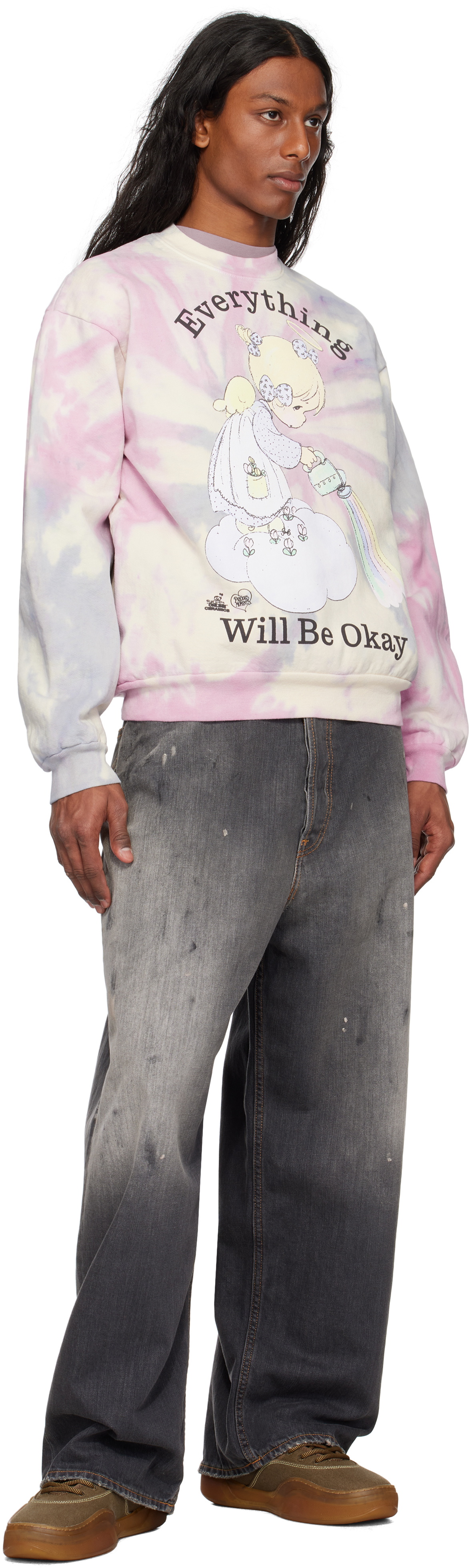 Online Ceramics Multicolor Precious Moments 'Everything Will Be Okay' Sweatshirt