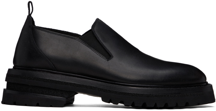 Photo: ADYAR SSENSE Exclusive Black Lazy Loafers