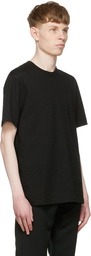 Courrèges Black Cotton T-Shirt