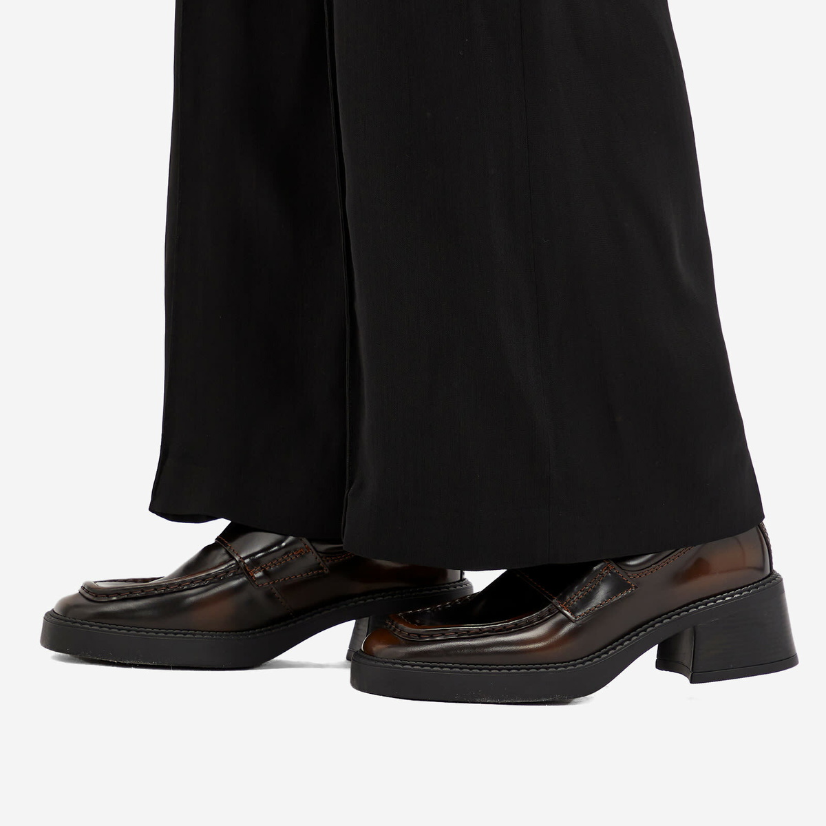 【Miista】ブラウン Karina ローファー Karina Brown Coco Loafers | Miista