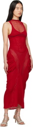 Isa Boulder Red Rider Maxi Dress