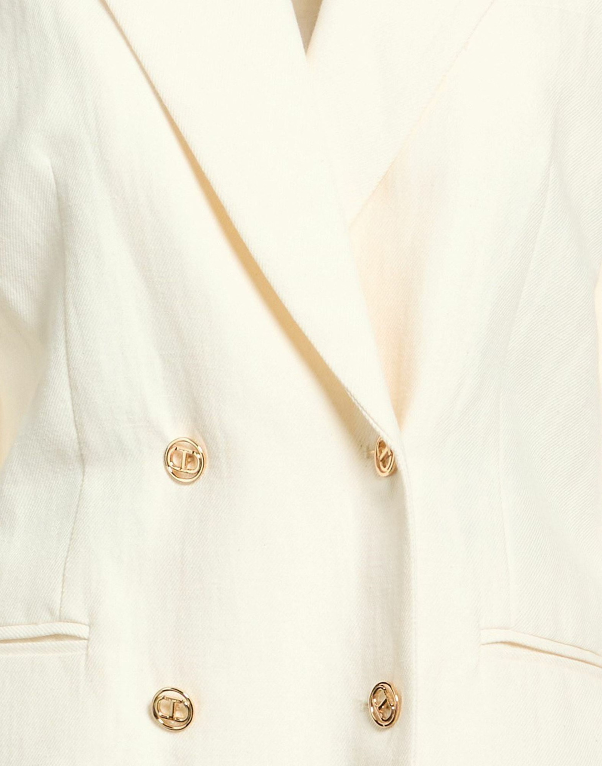 Twinset Womens Blazer Ivory