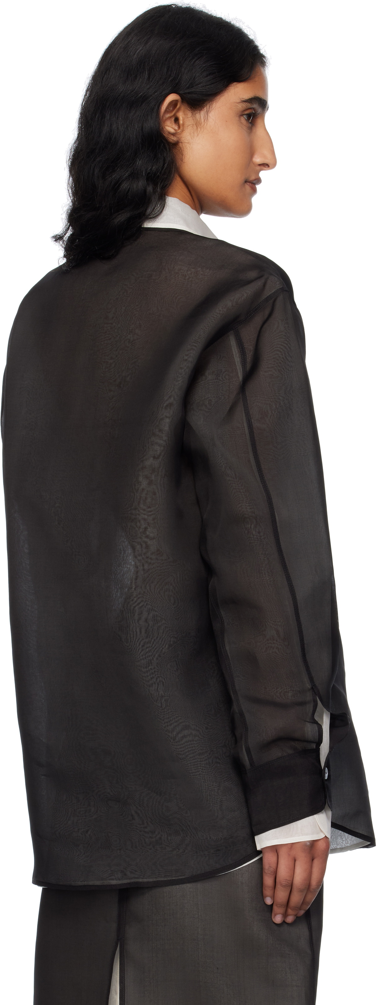 GIA STUDIOS Black Estelle Shirt