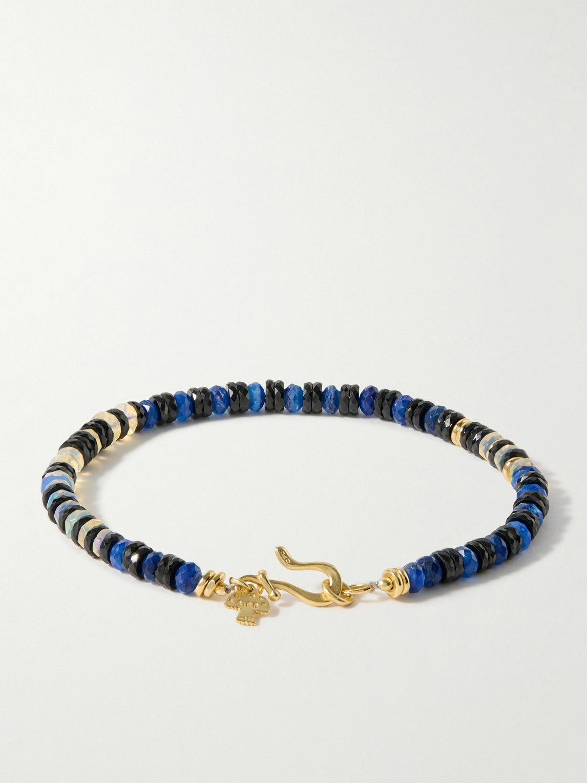 Peyote Bird - Night Owl Gold-Plated Multi-Stone Beaded Bracelet