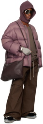Rick Owens Purple Big Adri Bag