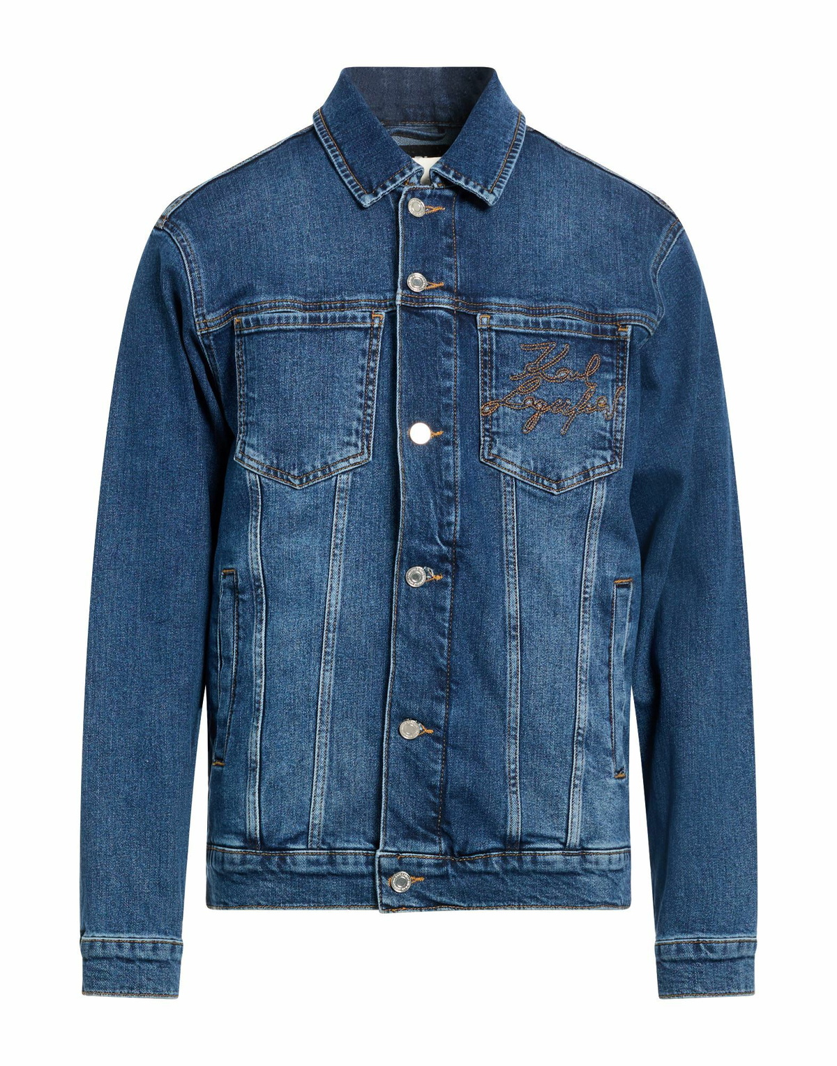 Karl Lagerfeld Mens Denim outerwear in Blue