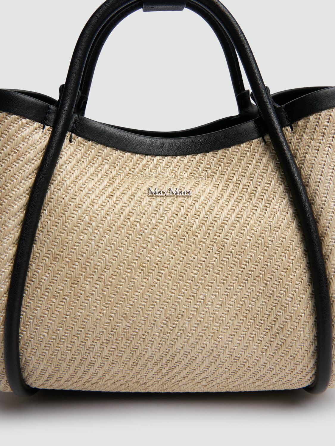 【MAX MARA】マリン ラフィア エフェクト SUMMERMARINEXS バッグ マリン] ラフィア エフェクト エクストラ スモール バッグ