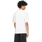 Feng Chen Wang White Panelled T-Shirt