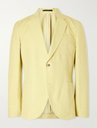 Paul Smith - Cotton and Linen-Blend Blazer - Yellow