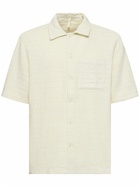 SUNFLOWER Spacey Linen Blend Short Sleeve Shirt