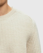 Norse Projects Sigurd Military Rib Crew Neck Beige Mens Pullover