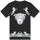 Versace Medusa Baroque Placement Print Tee