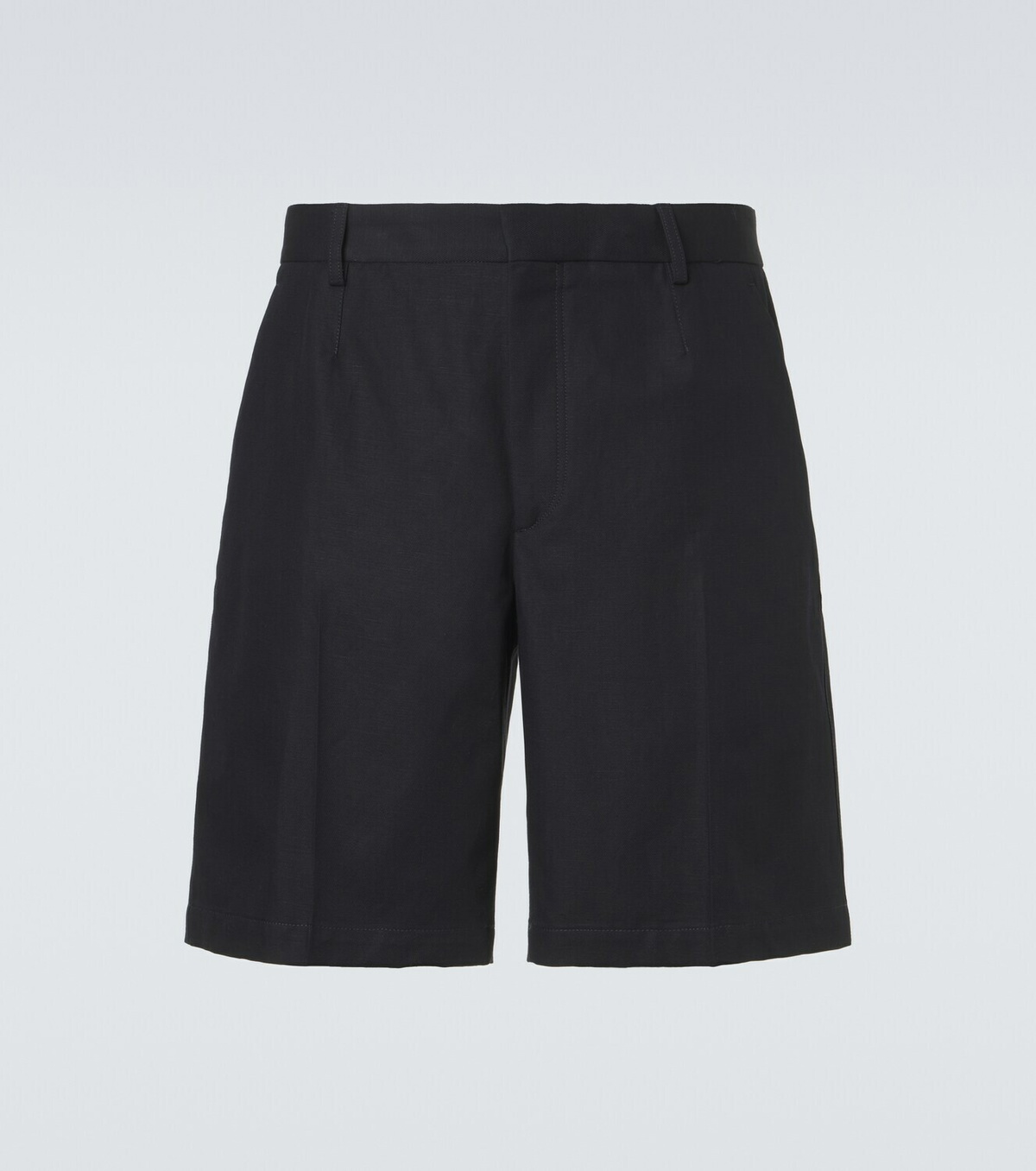 Zegna Cotton and linen shorts