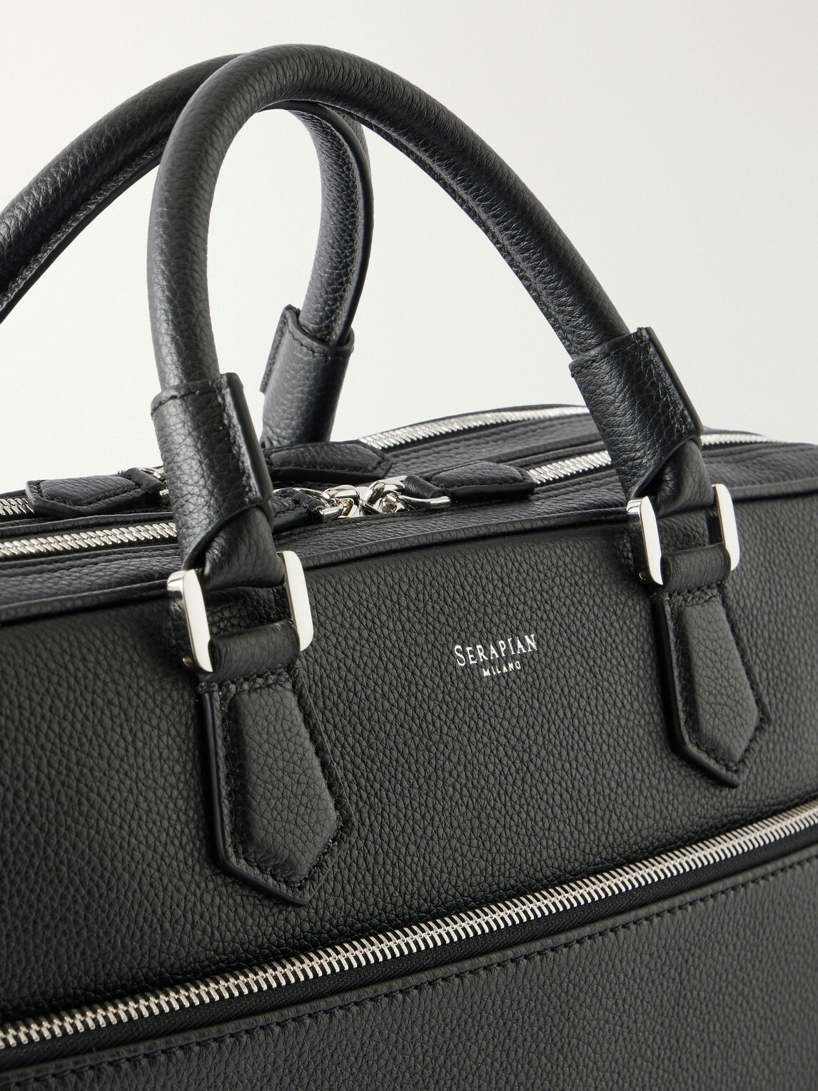 Serapian - Full-Grain Leather Briefcase