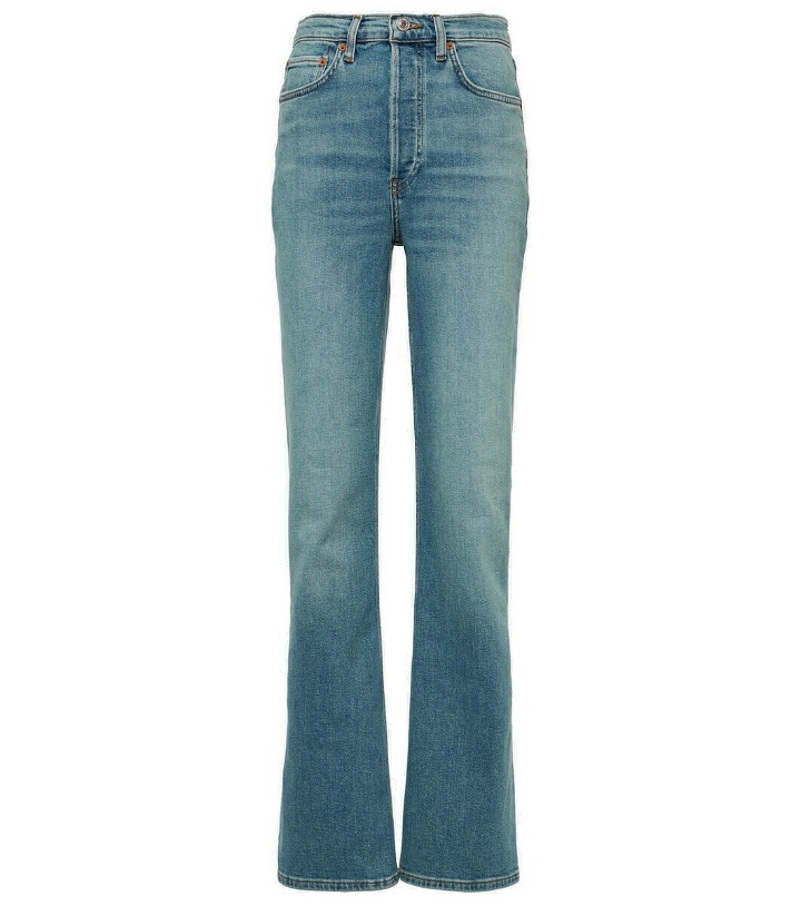 Photo: Re/Done 70s high-rise bootcut jeans