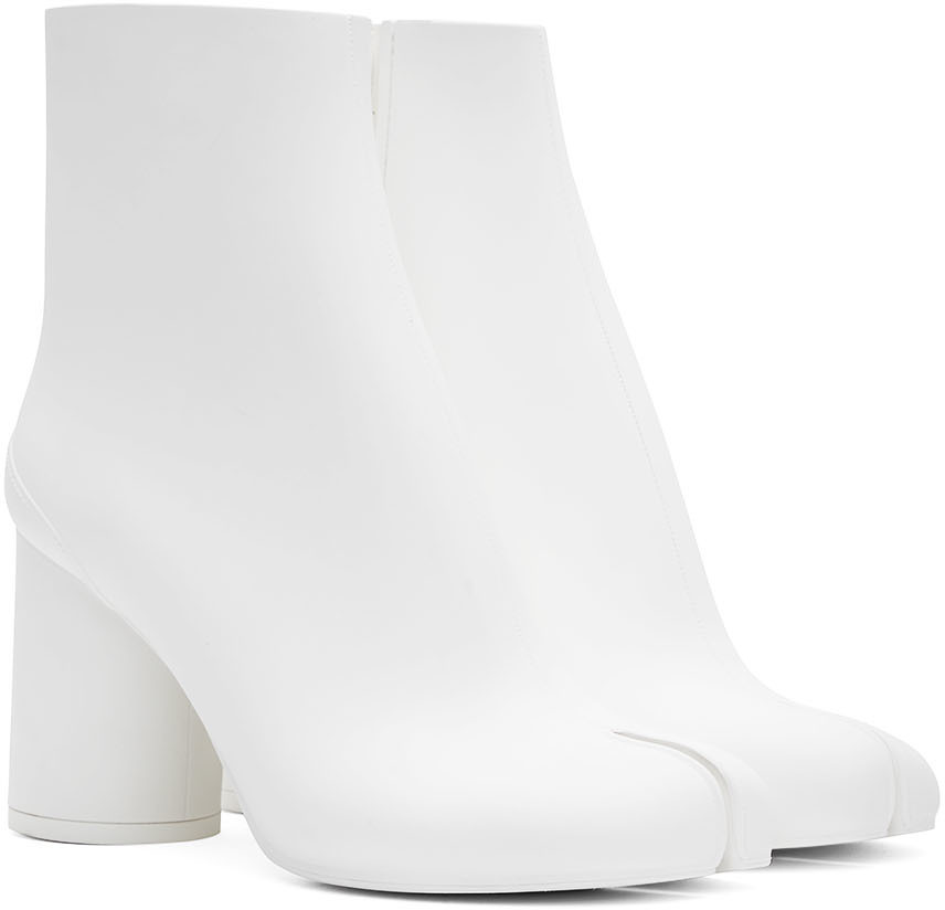 Maison margiela white tabi boots best sale