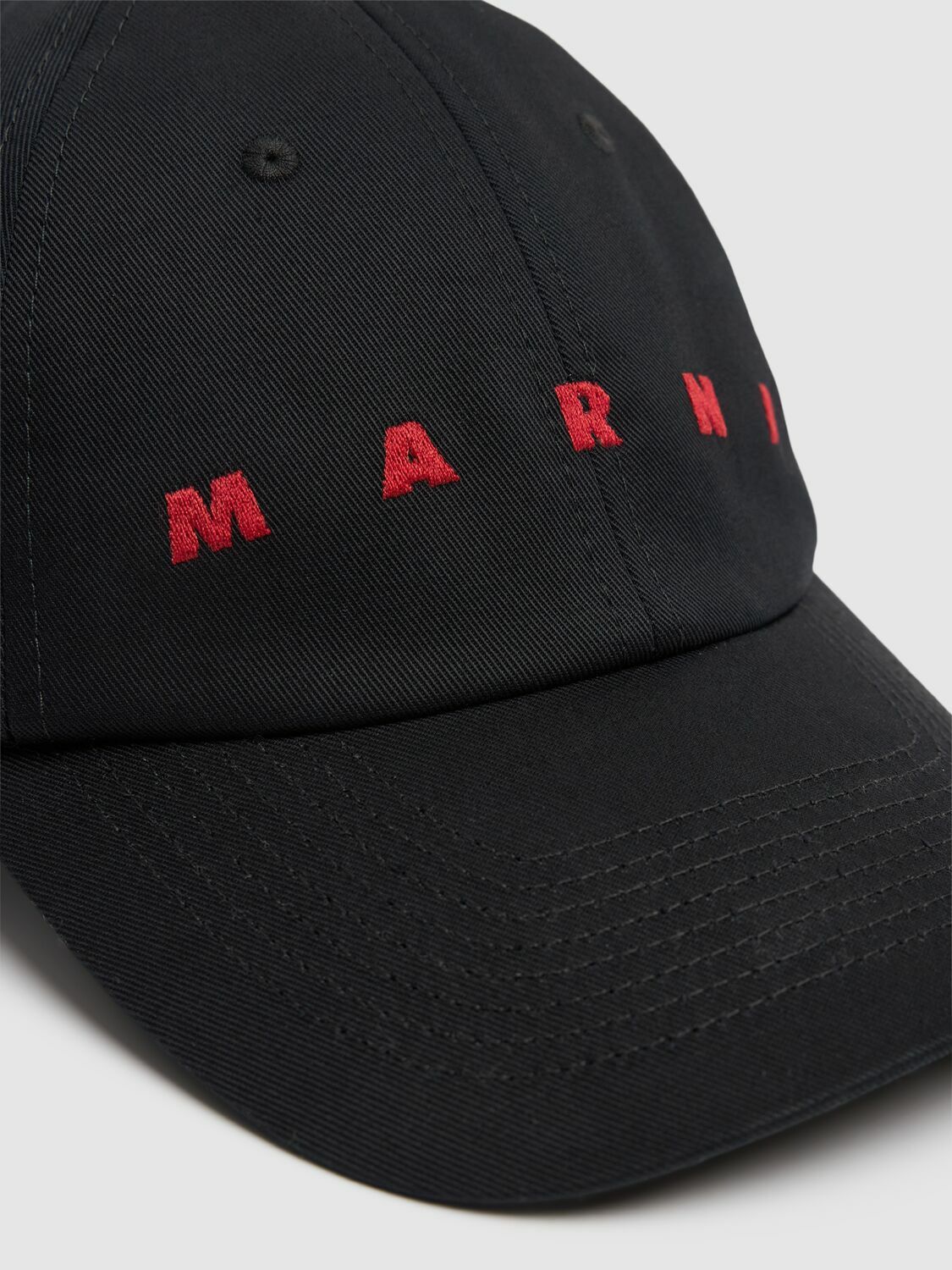 ★送料関税込★【MARNI】 Cotton Cap MARNI Logo Cotton Baseball Cap Marni