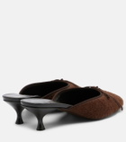 Herbert Levine 24/7 shearling mules