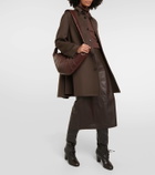 Lemaire Over-the-knee laced leather boots