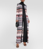 Missoni Zig-zag belted cardigan