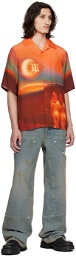 MISBHV Orange 'Walking On A Dream' Shirt