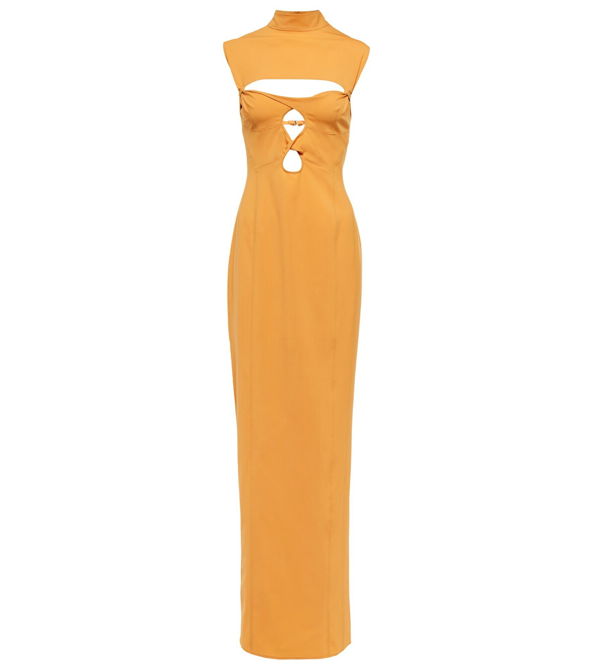 【関税込み】JACQUEMUS ブルー La Robe Palmi ドレス Jacquemus Cut Out LA ROBE PALMI Long Dress women - Glamood