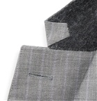 Richard James - Slim-Fit Pinstriped Wool-Flannel Suit Jacket - Gray