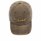 Dime Women's Poster Low Pro Cap in Khaki Washed 