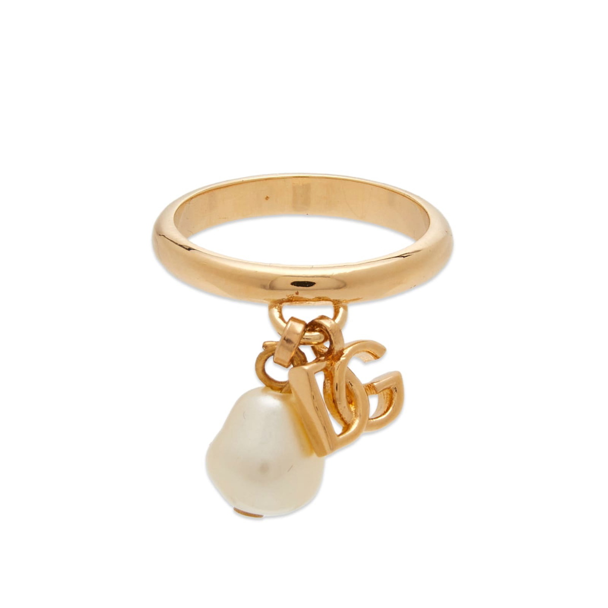 Dolce & Gabbana Women's Logo Ring in Oro