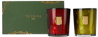 Trudon Green & Red Le Coffret Gabriel & Gloria Candle Set