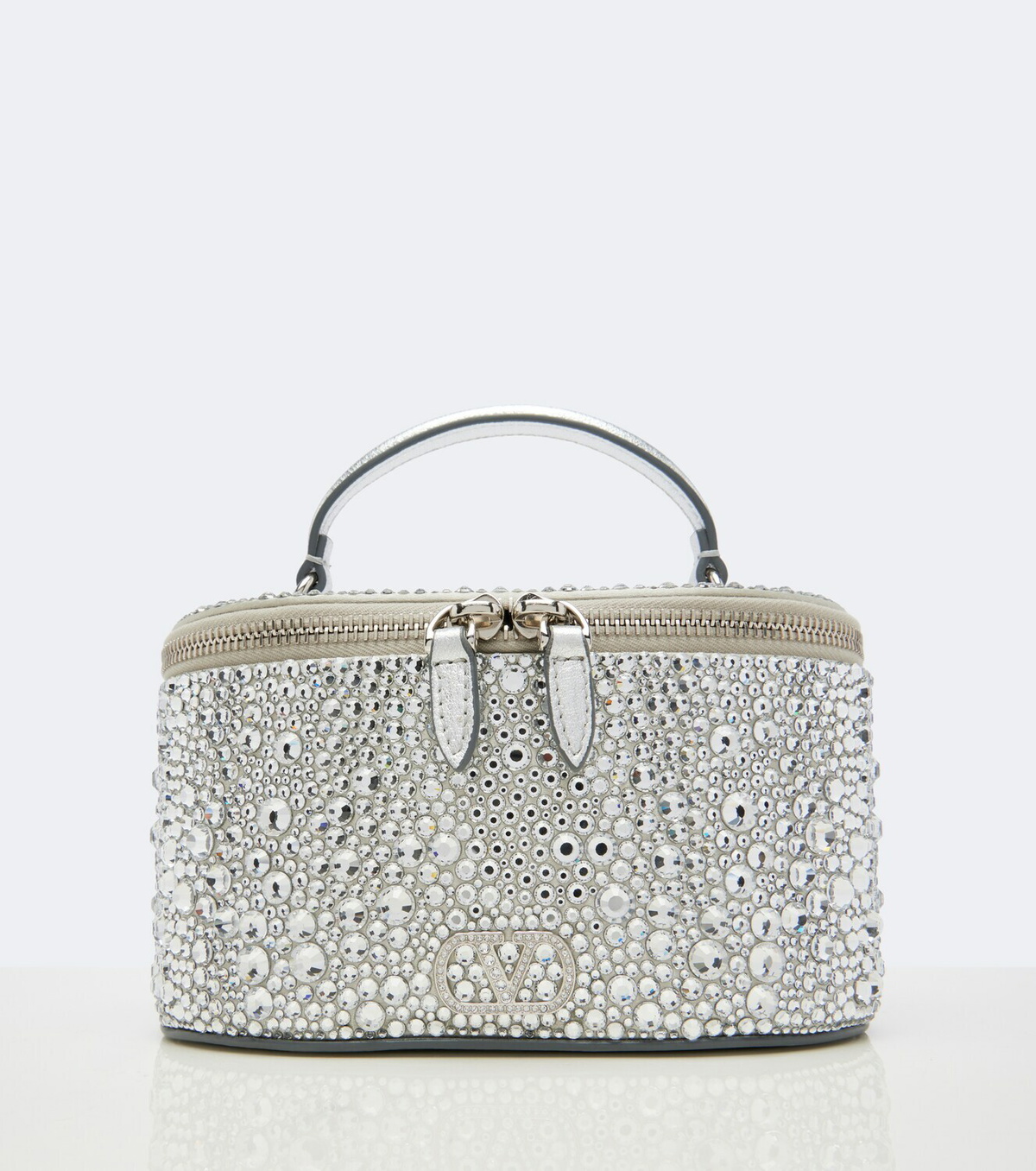 Valentino Garavani VLogo Small embellished vanity bag