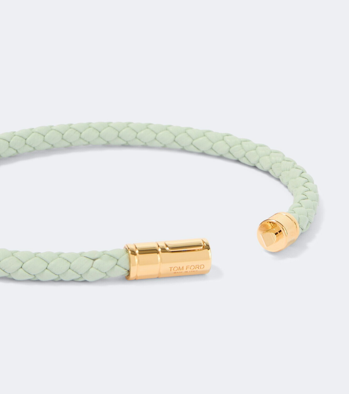 Tom Ford Braided leather bracelet