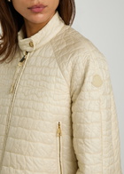 Moncler Aubrieta Quilted Nylon Jacket Cream