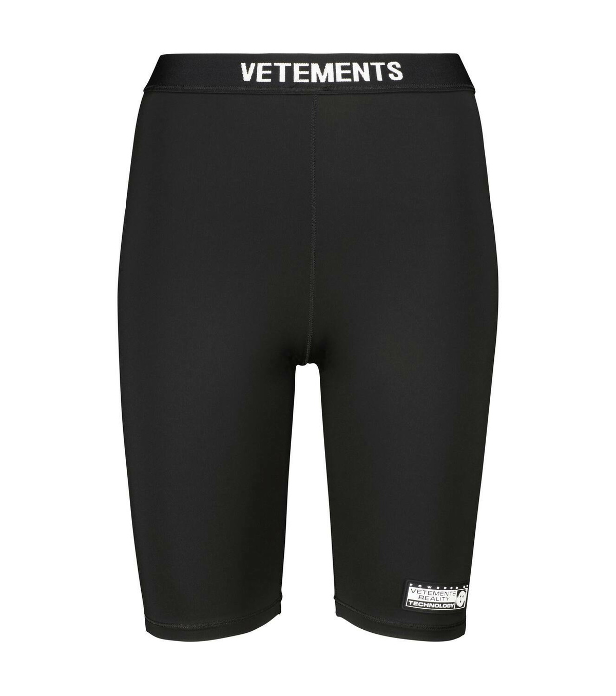 Vetements Logo-print biker shorts