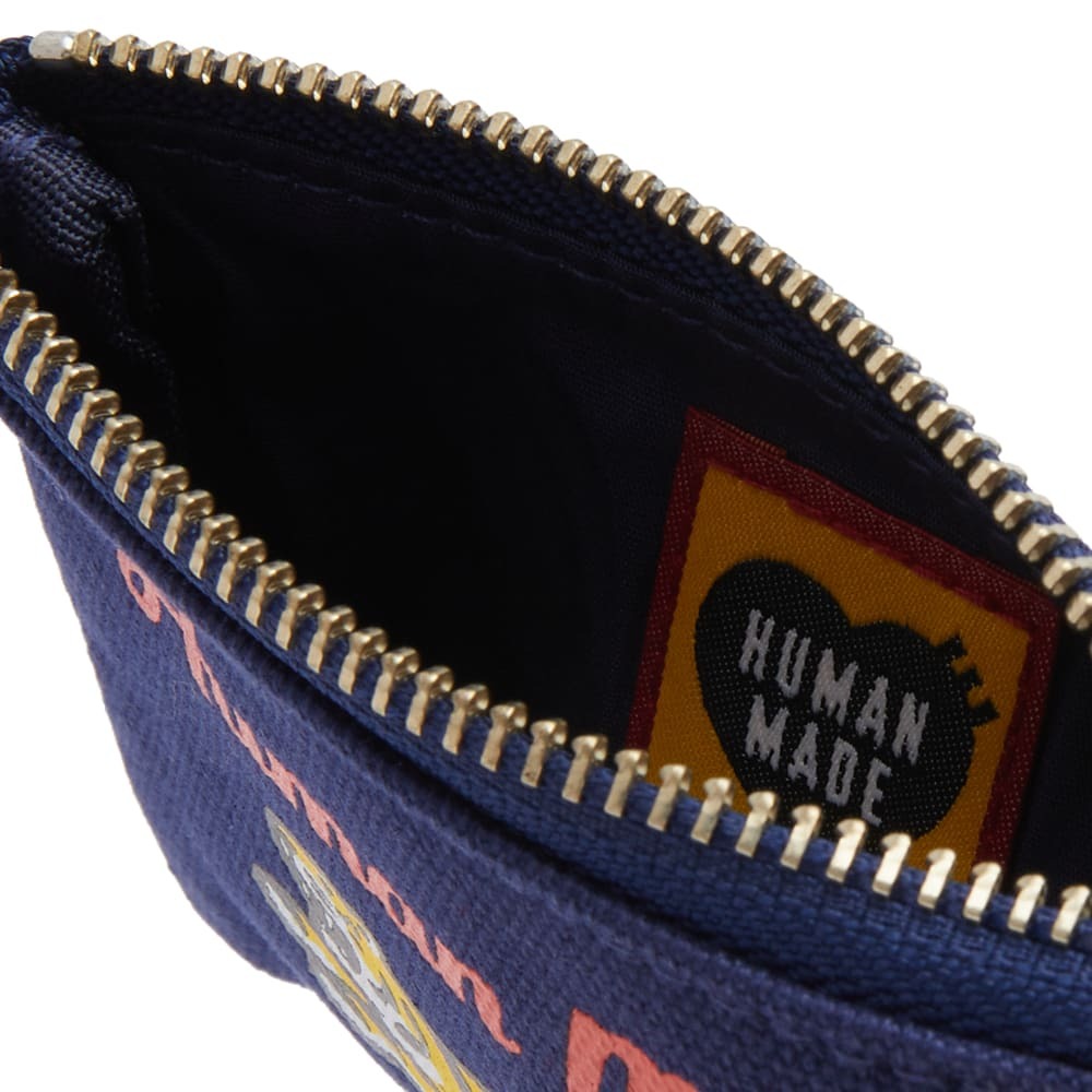 Human Made Men's Tiger Card Case in Navy Human Made