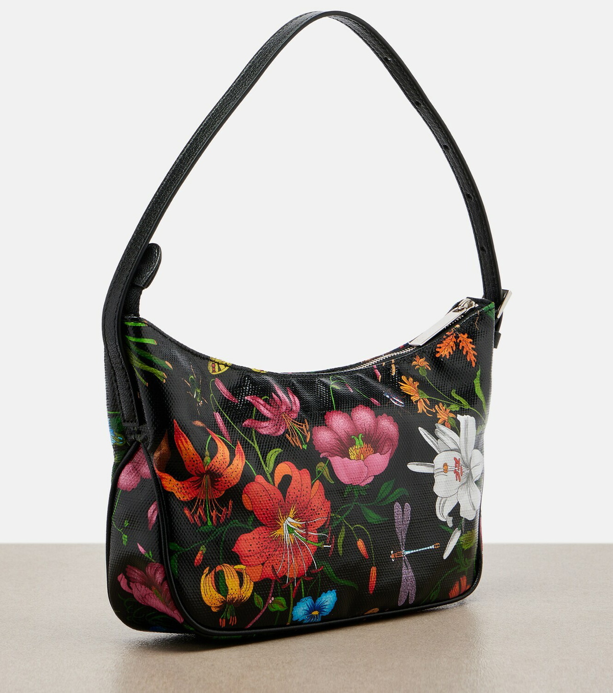 Gucci Lady Lunetta Small canvas shoulder bag