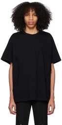 Comme des Garçons Homme Plus Black Paneled T-Shirt