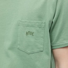 Bode Men's Pocket T-Shirt in Ivy